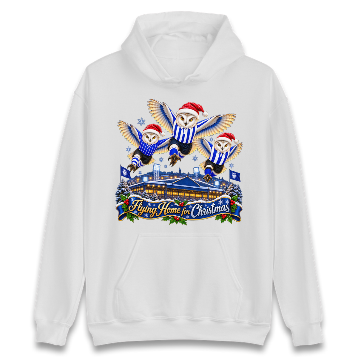 Sheff Wed Christmas Hoodie