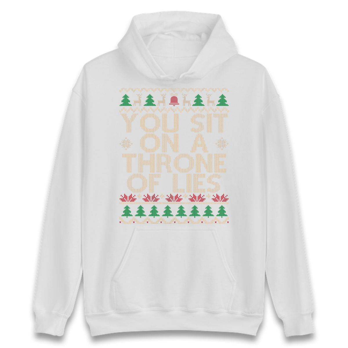 Throne Of Lies Christmas Hoodie