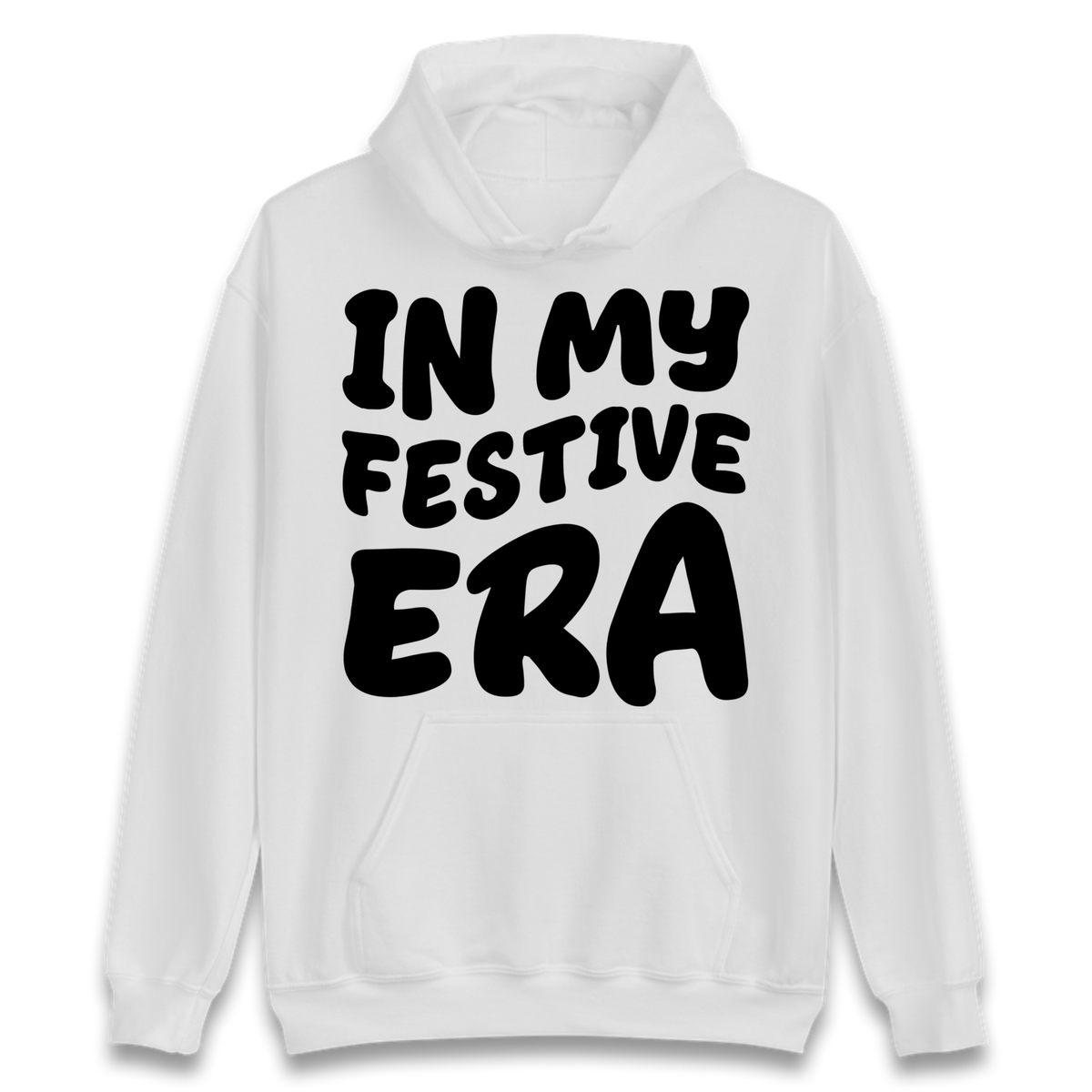 Modern Christmas Slogan Hoodie