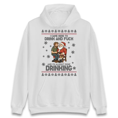 Rude Santa Graphic Hoodie