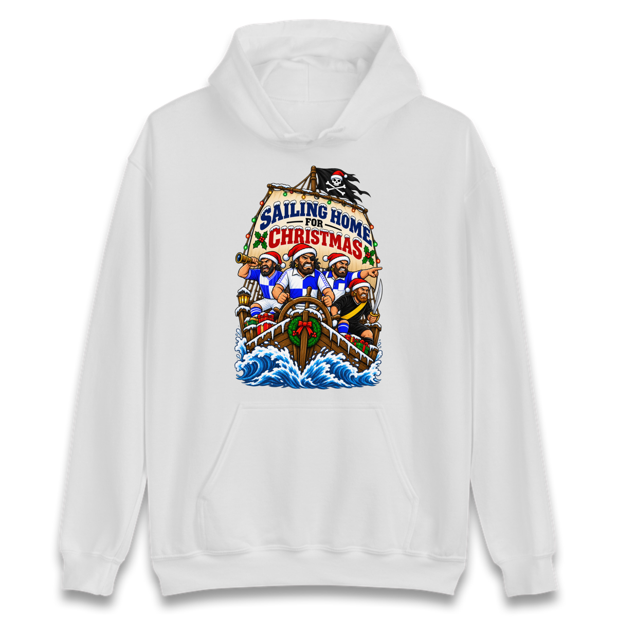 Bristol Rovers Christmas Hoodie