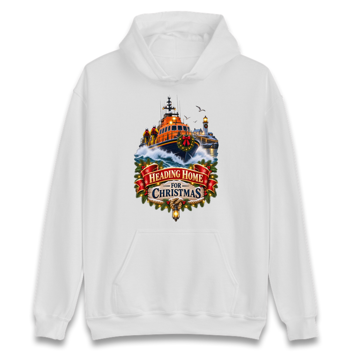 RNLI Christmas Hoodie