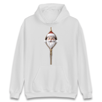 Santa Face Novelty Hoodie