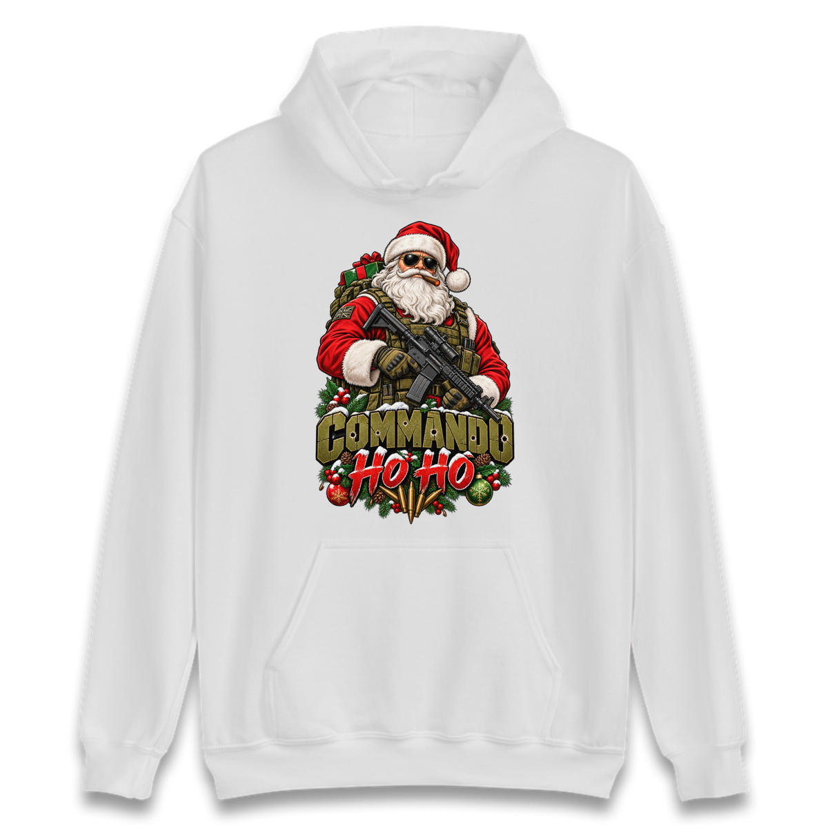 Commando Christmas Hoodie