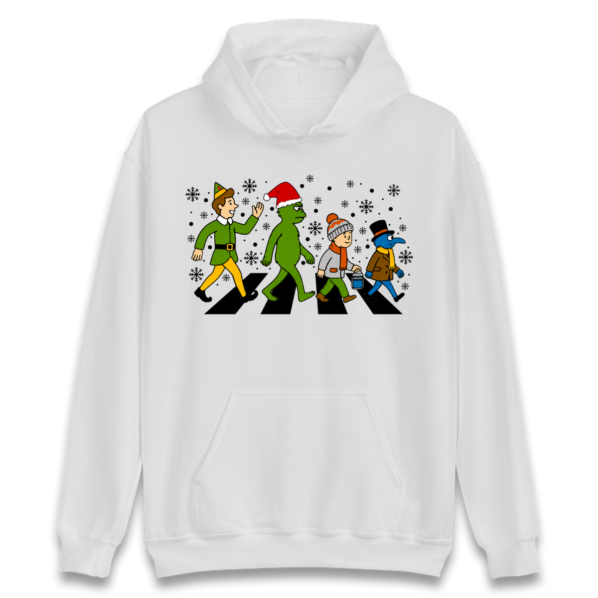 Abbey Road Walk Christmas jumper Hoodie