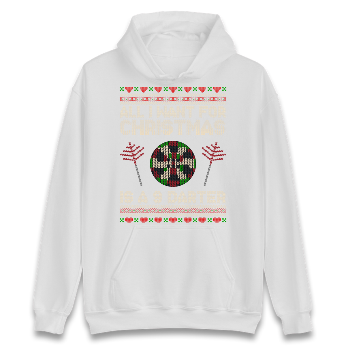 Festive Darts Outfit Hoodie