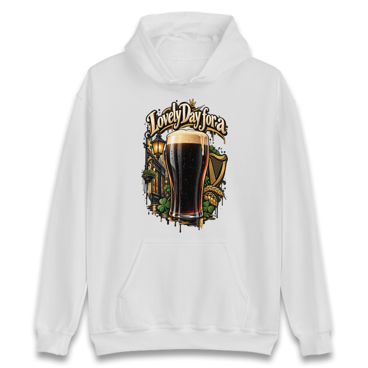 Lovely Day for a Guinness Hoodie