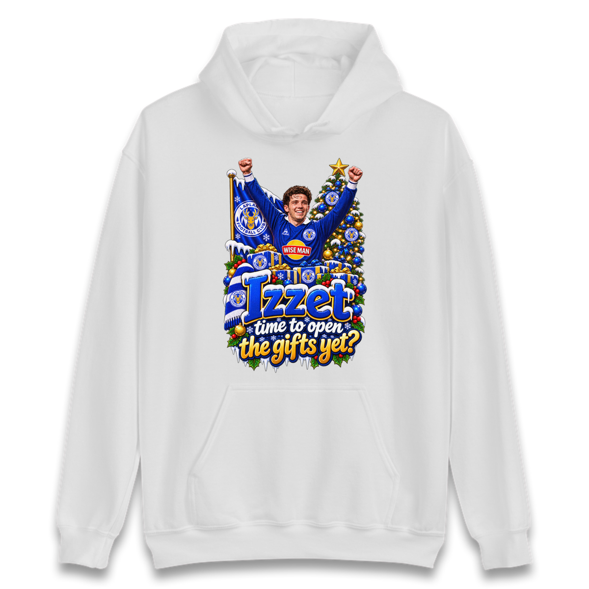 Leicester City Football Christmas Hoodie