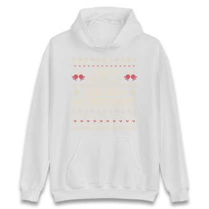 Pregnant At Christmas Hoodie