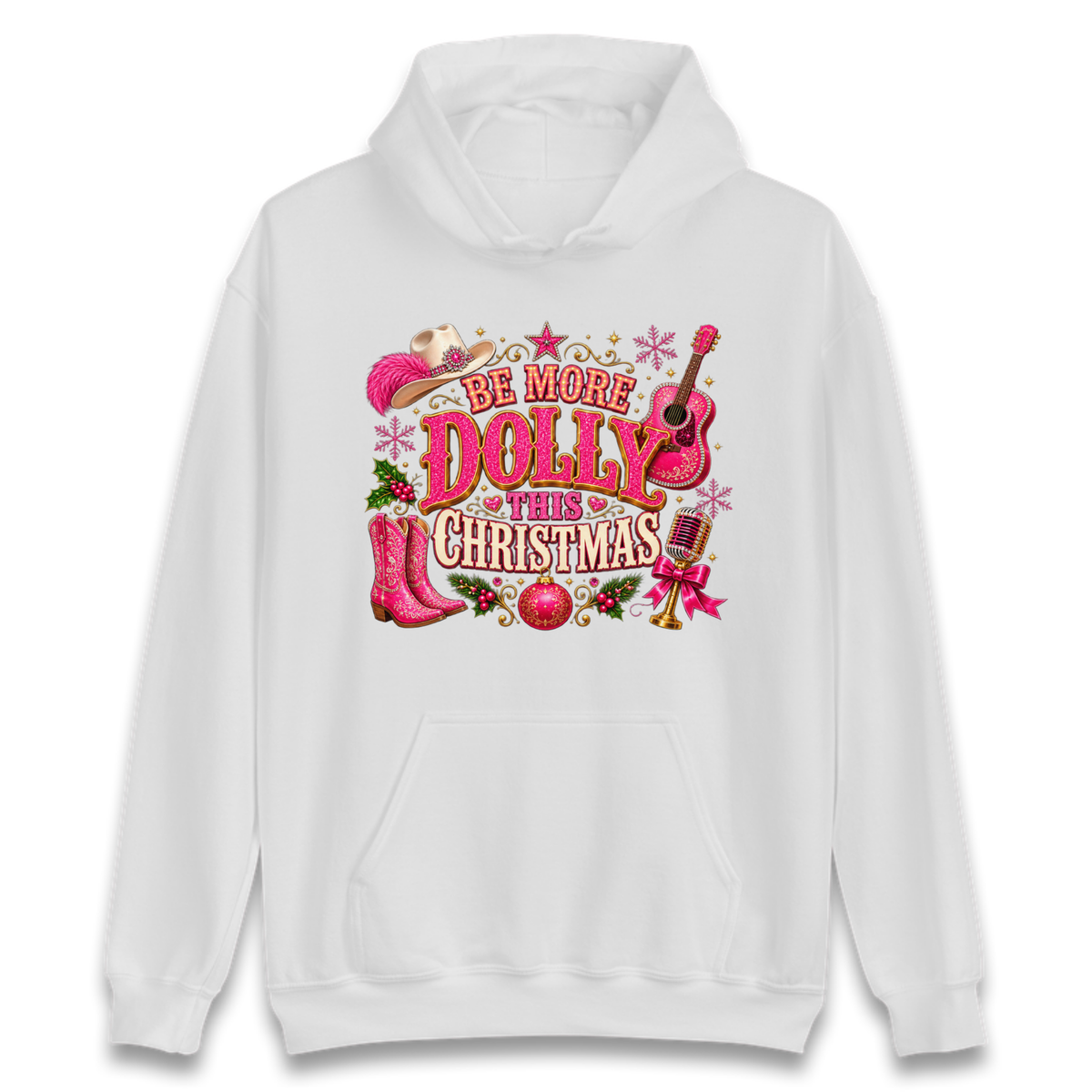 Dolly Parton Christmas Hoodie