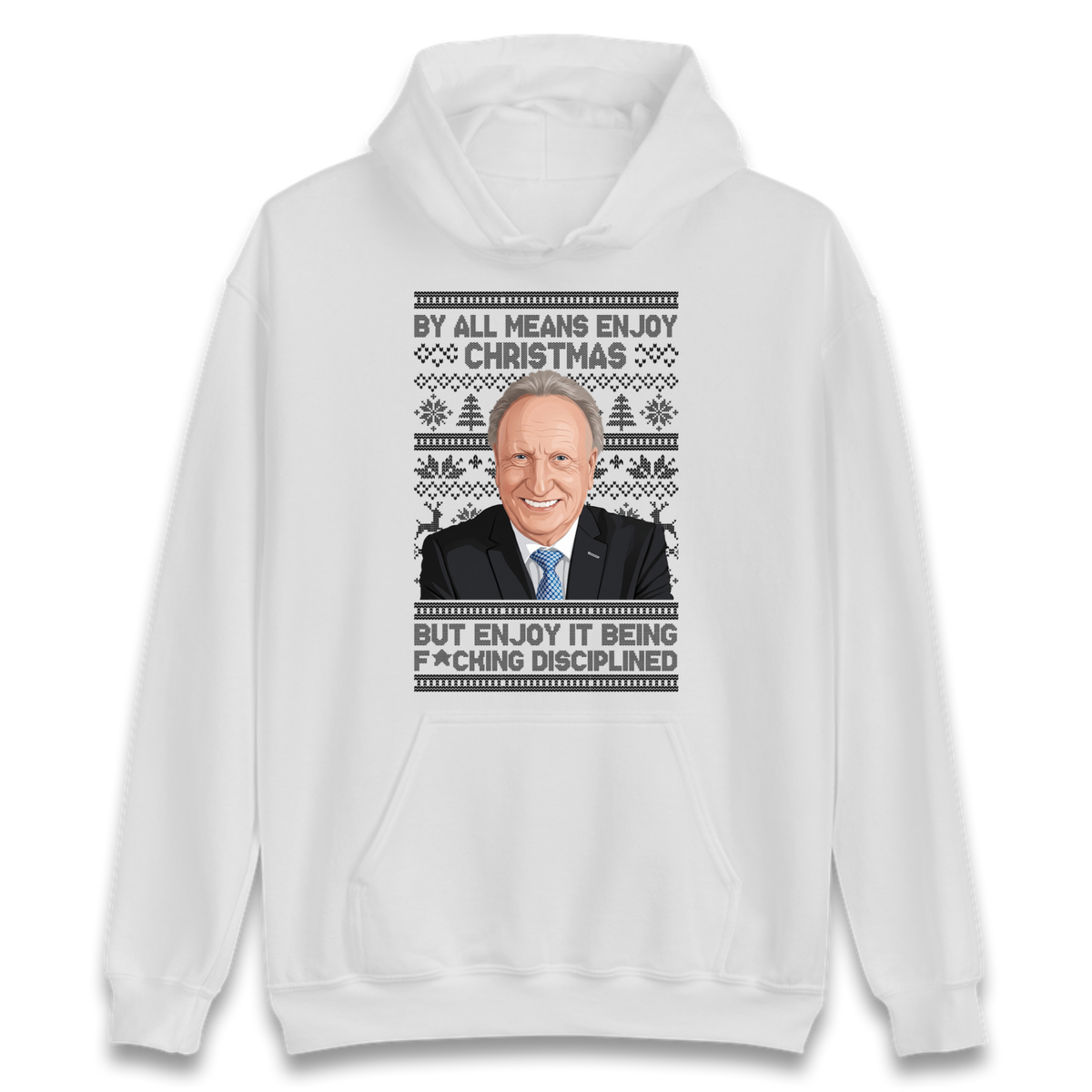 Neil Warnock Christmas Hoodie