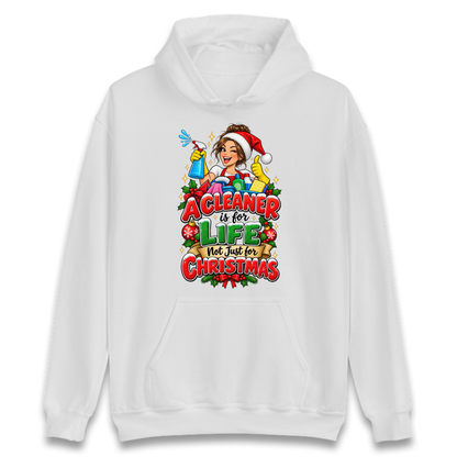 Cleaner Christmas Hoodie