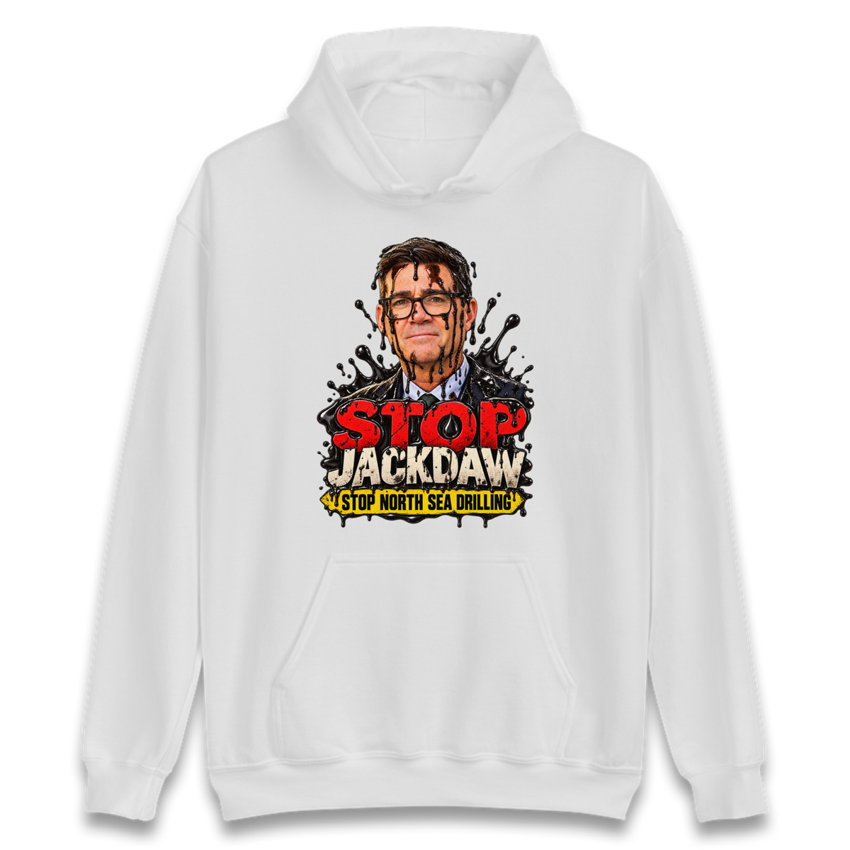 Stop Jackdaw Stop North Sea Drilling Andy Burnham Hoodie
