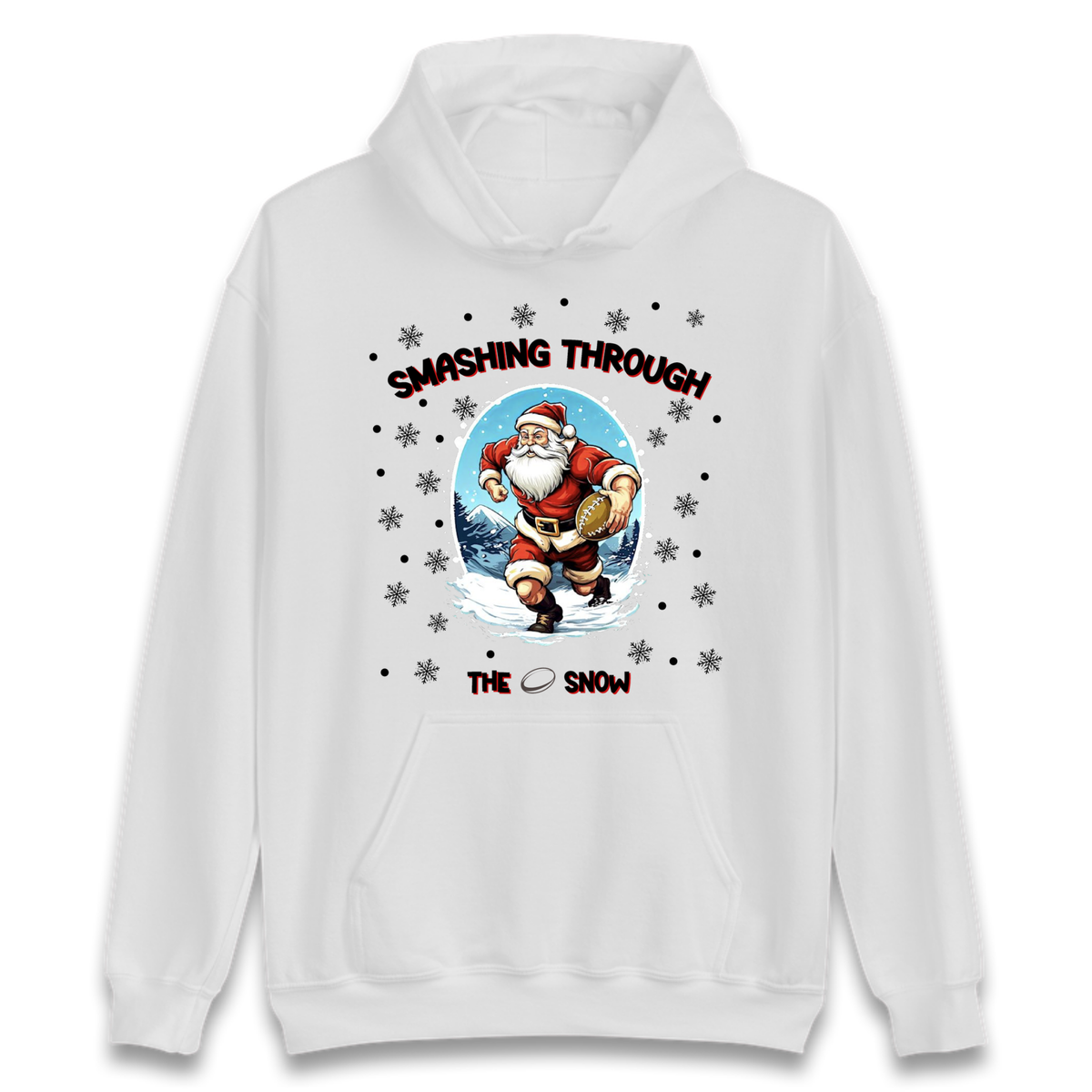 Rugby Santa Clothing Hoodie