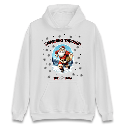 Rugby Santa Clothing Hoodie