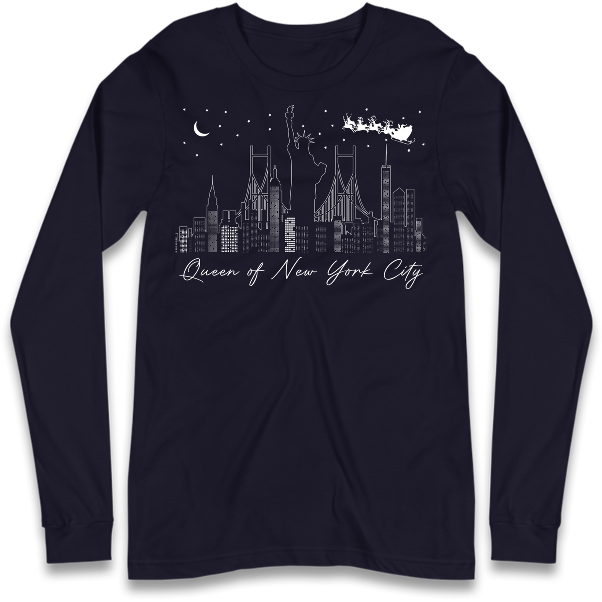 Queen Of New York City Long Sleeve T-Shirt
