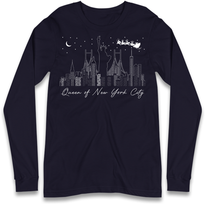 Queen Of New York City Long Sleeve T-Shirt