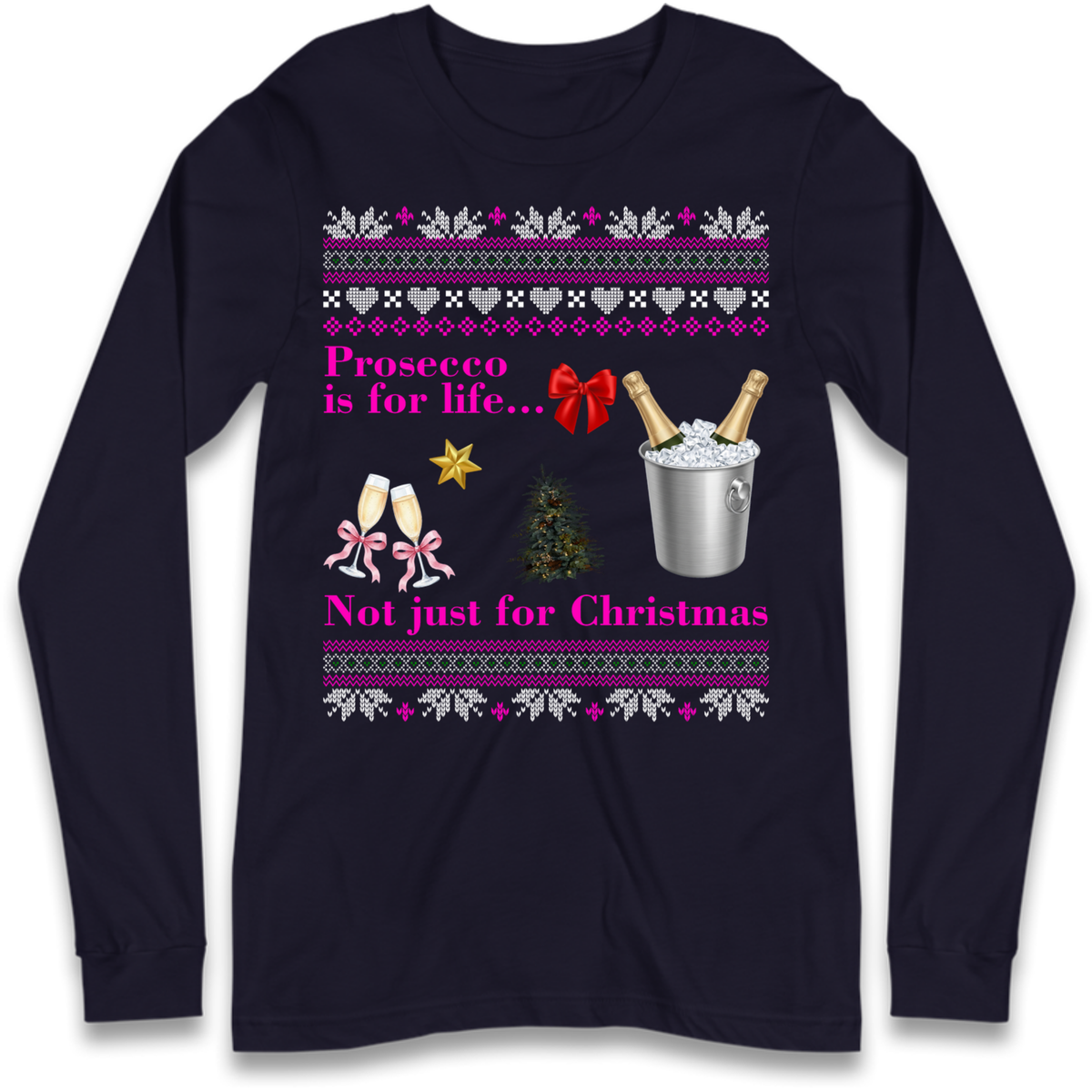 Prosecco Gift Top Long Sleeve T-Shirt