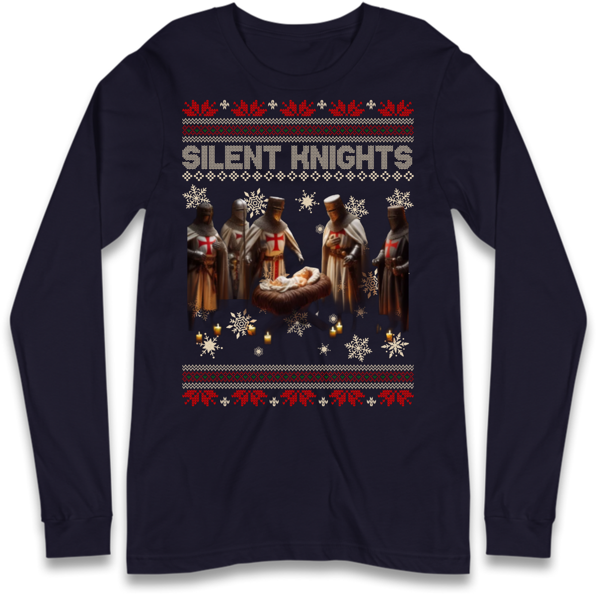 Silent Knights Gift Long Sleeve T-Shirt
