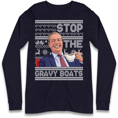 Satirical Festive Top Long Sleeve T-Shirt