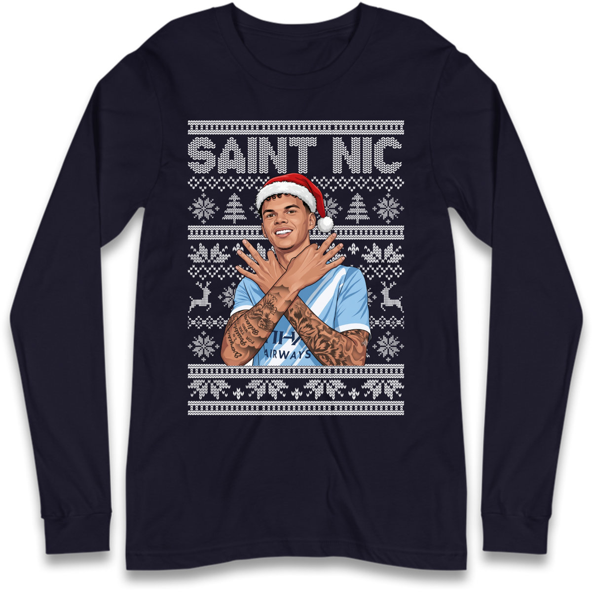 Saint Nic Long Sleeve T-Shirt