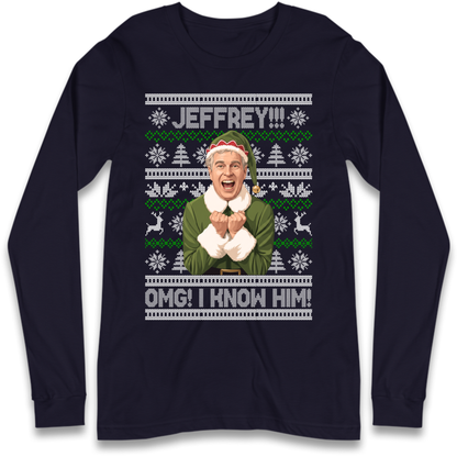 Jeffery Epstein Long Sleeve T-Shirt
