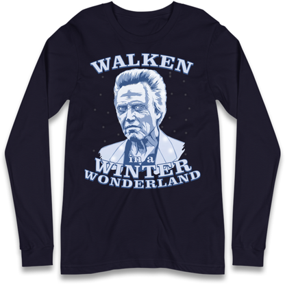 Christopher Walken Christmas Long Sleeve T-Shirt
