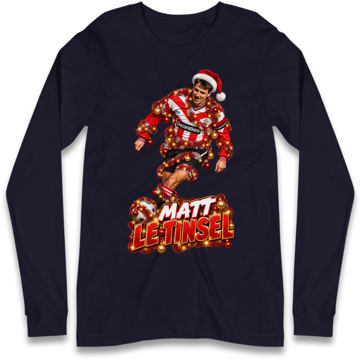 Southampton FC Christmas Long Sleeve T-Shirt