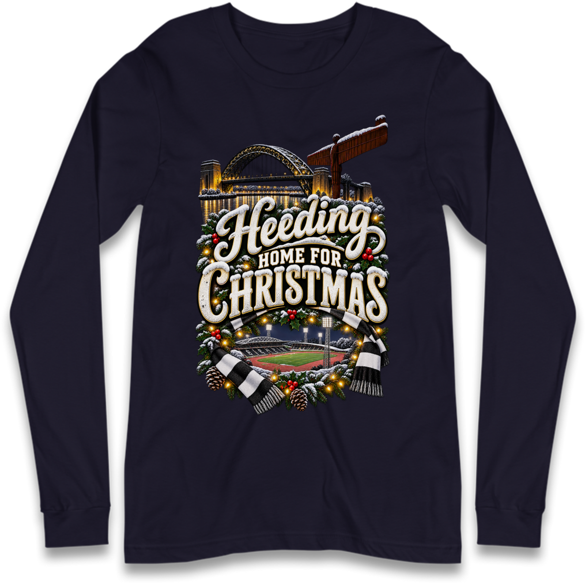Gateshead Christmas Long Sleeve T-Shirt