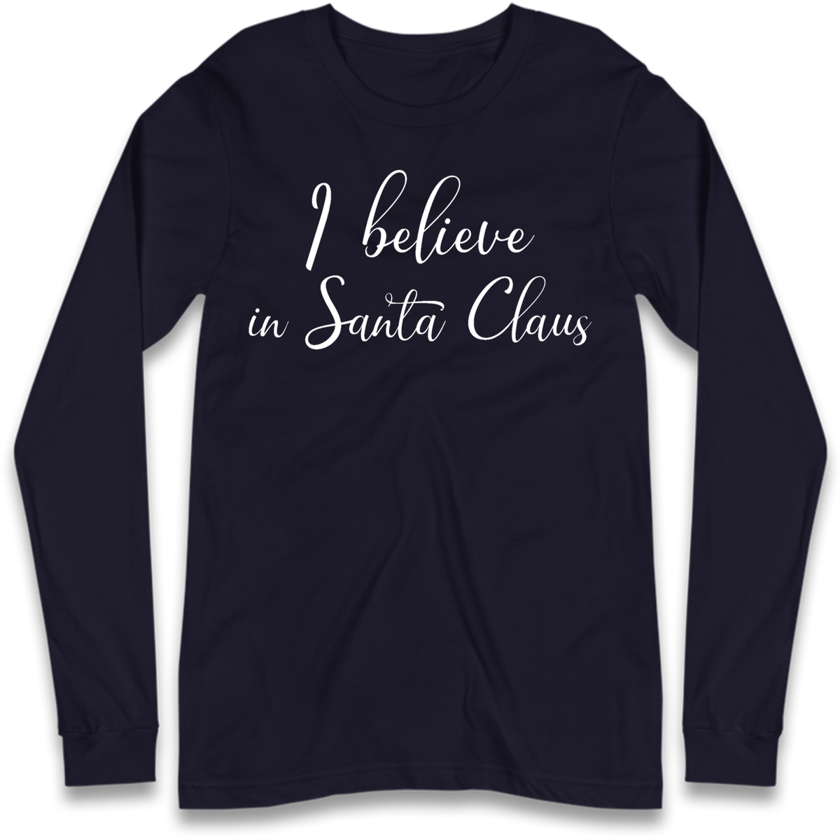 Santa Faith Gift Long Sleeve T-Shirt