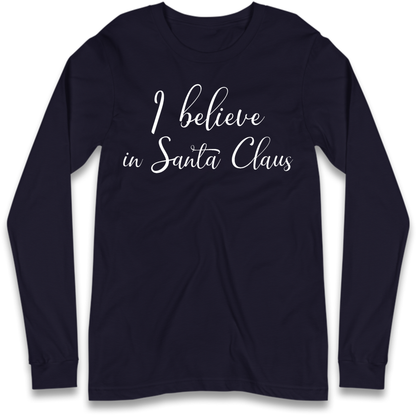 Santa Faith Gift Long Sleeve T-Shirt