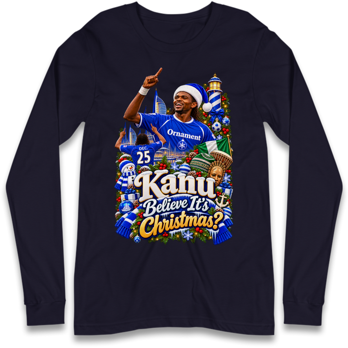 Portsmouth Christmas Long Sleeve T-Shirt