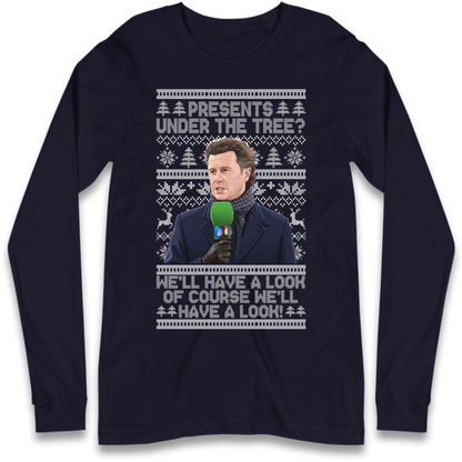 Steve Mcmanaman Christmas Long Sleeve T-Shirt
