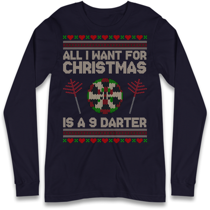 Festive Darts Outfit Long Sleeve T-Shirt