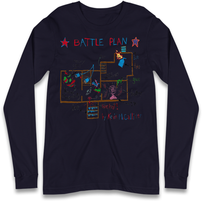 home alone battle plan Long Sleeve T-Shirt