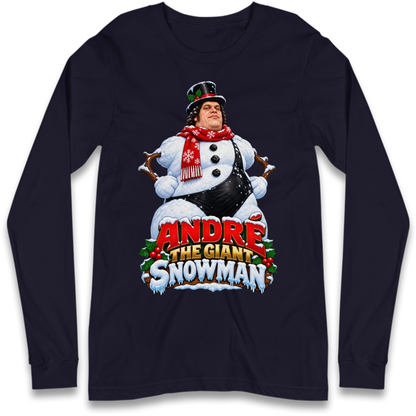 Andre The Giant Christmas Long Sleeve T-Shirt