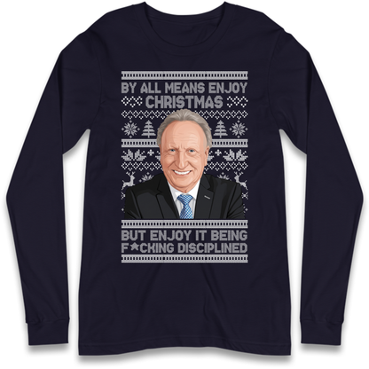 Neil Warnock Christmas Long Sleeve T-Shirt