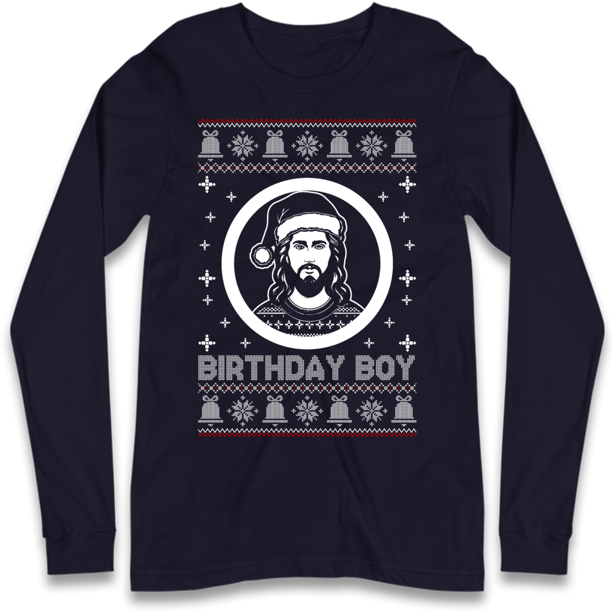 Jesus Birthday Christmas Long Sleeve T-Shirt