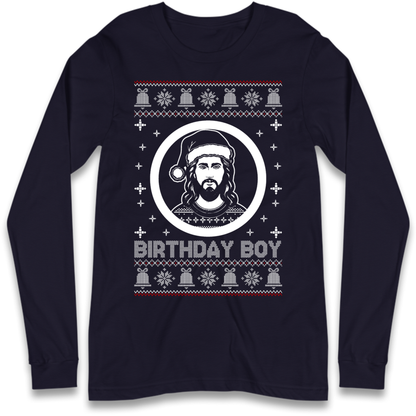 Jesus Birthday Christmas Long Sleeve T-Shirt