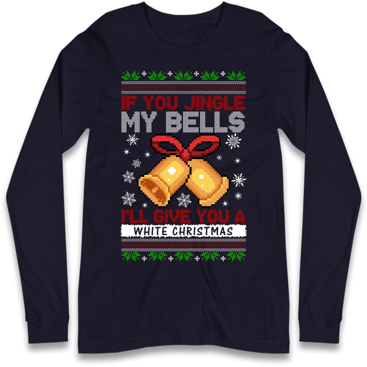 Bell Slogan Clothing Long Sleeve T-Shirt