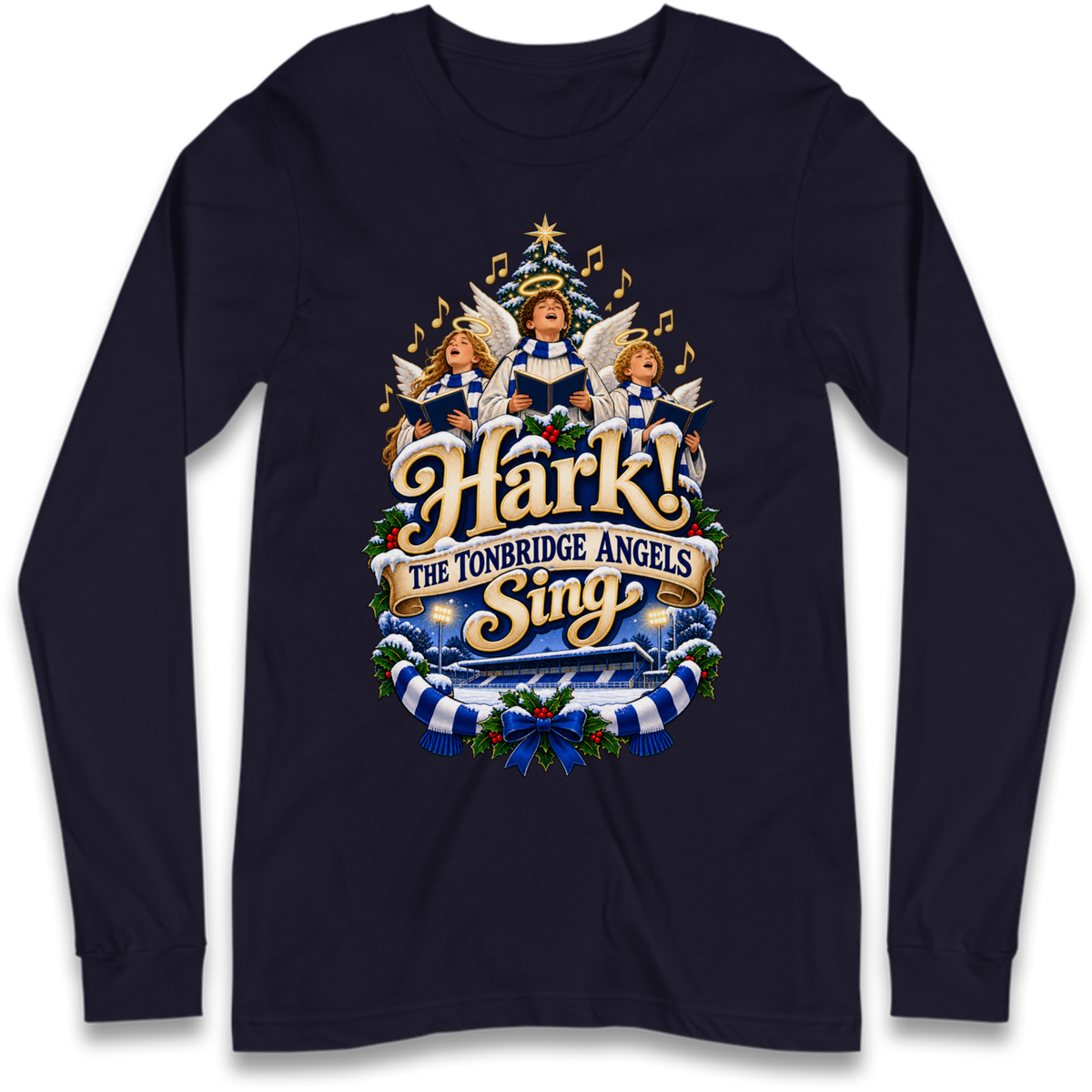 Tonbridge Angels Christmas Long Sleeve T-Shirt
