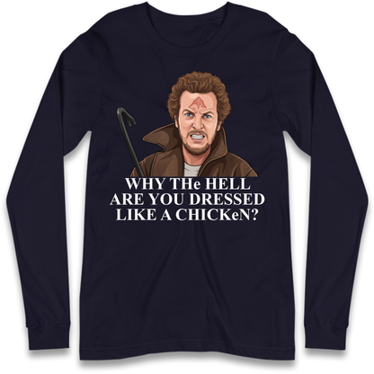 Chicken Funny Christmas Long Sleeve T-Shirt