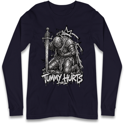 Tummy Hurts Knight Long Sleeve T-Shirt
