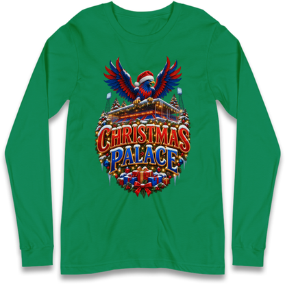 Crystal Palace Football Christmas Long Sleeve T-Shirt