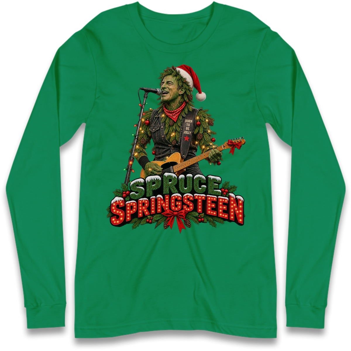 Bruce Springsteen Christmas Long Sleeve T-Shirt