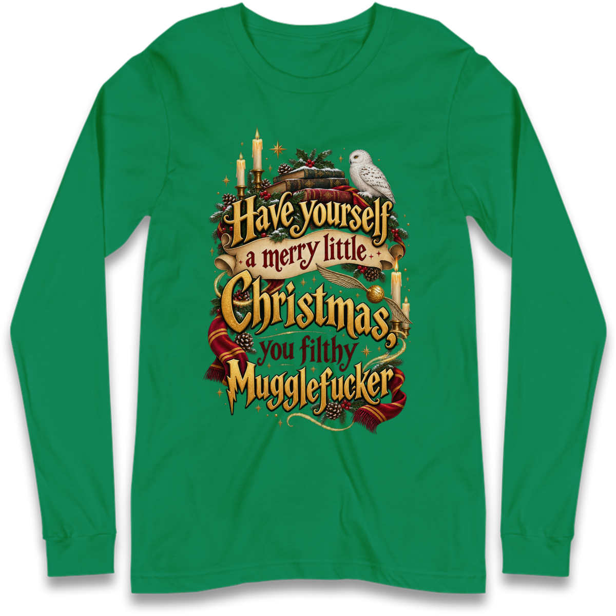 Harry Potter Christmas Long Sleeve T-Shirt