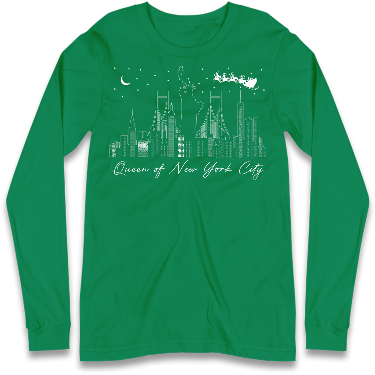 Queen Of New York City Long Sleeve T-Shirt
