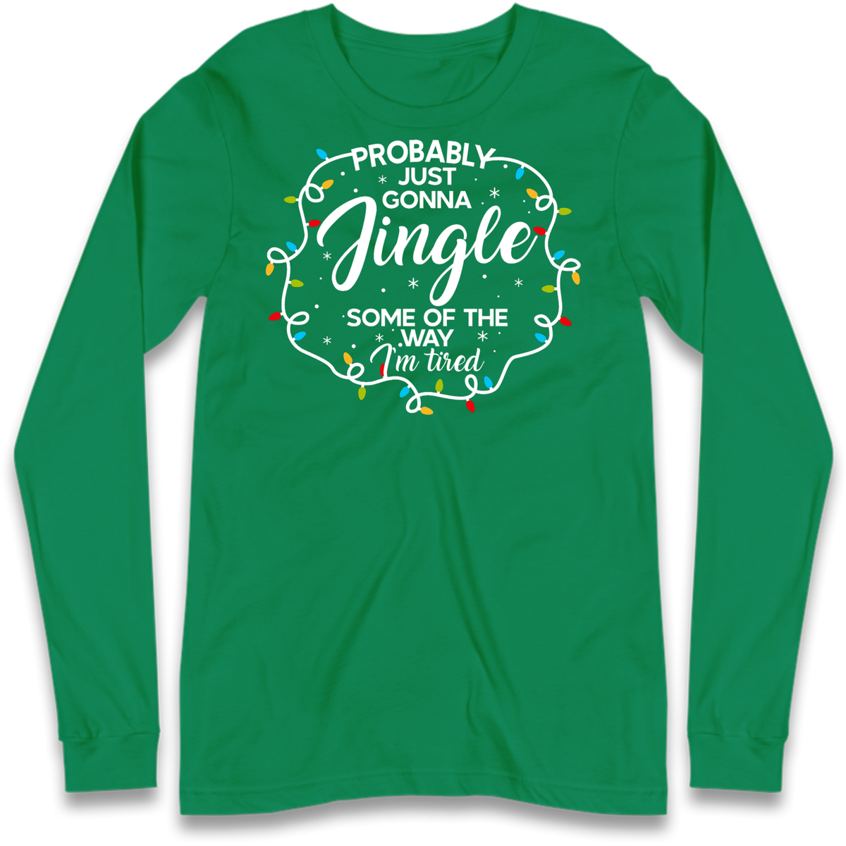 Lazy Festive Outfit Long Sleeve T-Shirt