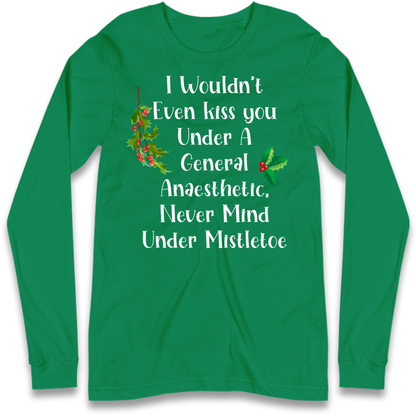 Cheeky Festive Slogan Long Sleeve T-Shirt