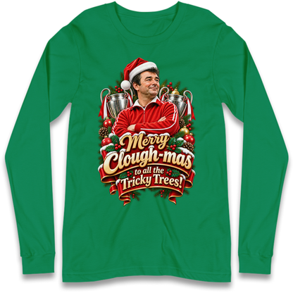 Nottm Forest Football Christmas Long Sleeve T-Shirt